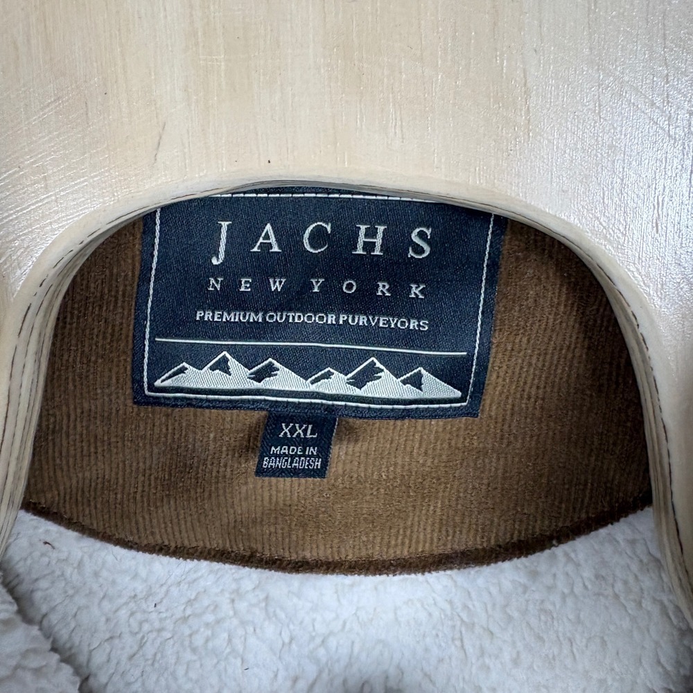 Jachs NY Mens XXL Sherpa Lined Southwestern Shirt Jacket Grey Blue Aztec - Picture 3 of 6